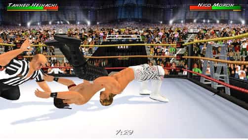 لعبة مصارعة Wrestling revolution 3D apk