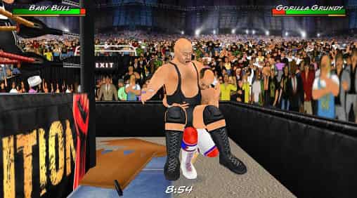 لعبة مصارعة Wrestling revolution 3D apk