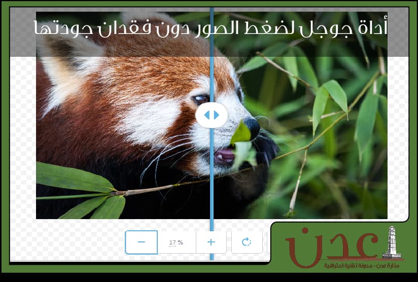 تصغير حجم الصور مع أداة جوجل الذكية Google Squoosh