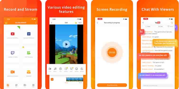 برنامج تصوير الشاشه DU Recorder 