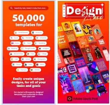 من أقوى تطبيقات تصميم الصور الاحترافية والكتابة عليها