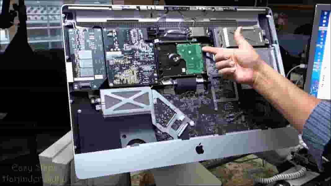 ازالة القرص الصلب "هاردسك" من Apple iMac