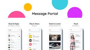 تطبيق Message Portal