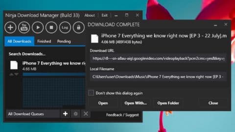 برنامج Ninja Download Manager