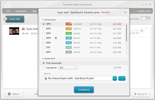 برنامج Freemake Video Downloader