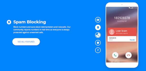 كاشف الارقام Truecaller