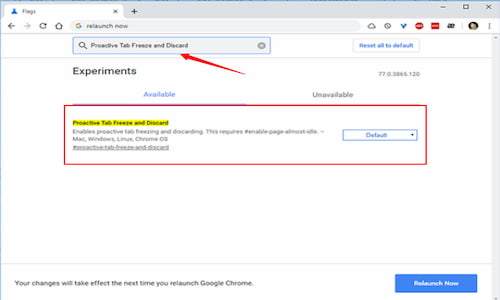 شرح طريقة تخفض استهلاك الرام في متصفح كوكل كروم 