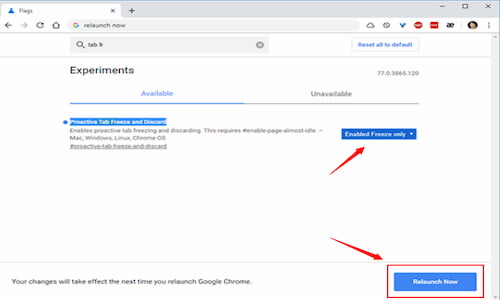 شرح طريقة تخفض استهلاك الرام في متصفح كوكل كروم 