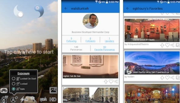 برنامج تصوير فيديو 360 درجة للايفون والاندرويد