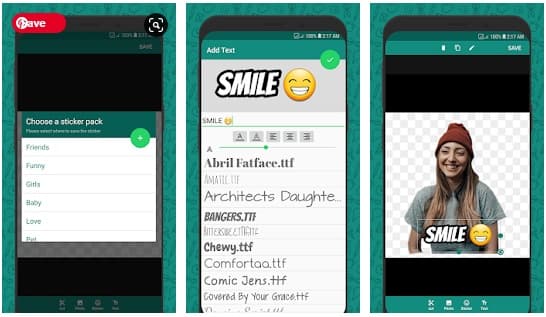 برنامج استكرات واتس اب للاندرويد