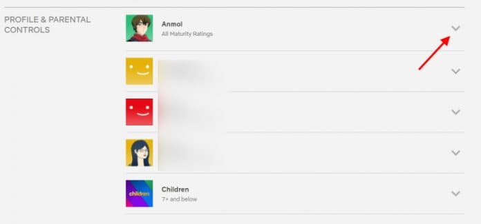 طريقة قفل حساب Netflix بكلمة سر