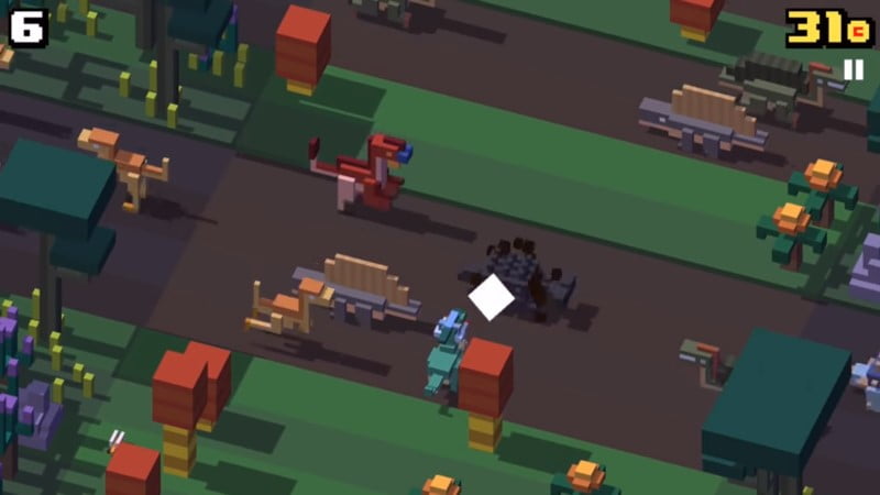 Crossy Roads لعبة اطفال بدون نت للايفون والاندرويد