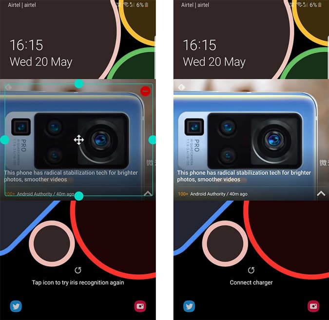 Lockscreen Widgets