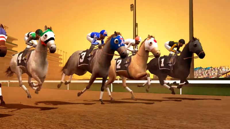 لعبة سباق الخيول المشهورة