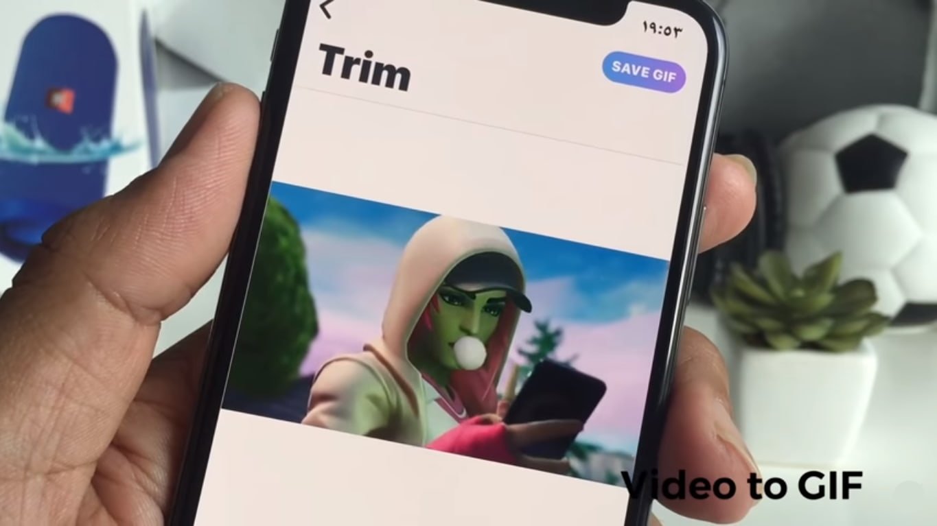 برنامج تحويل الفيديو إلى GIF للايفون