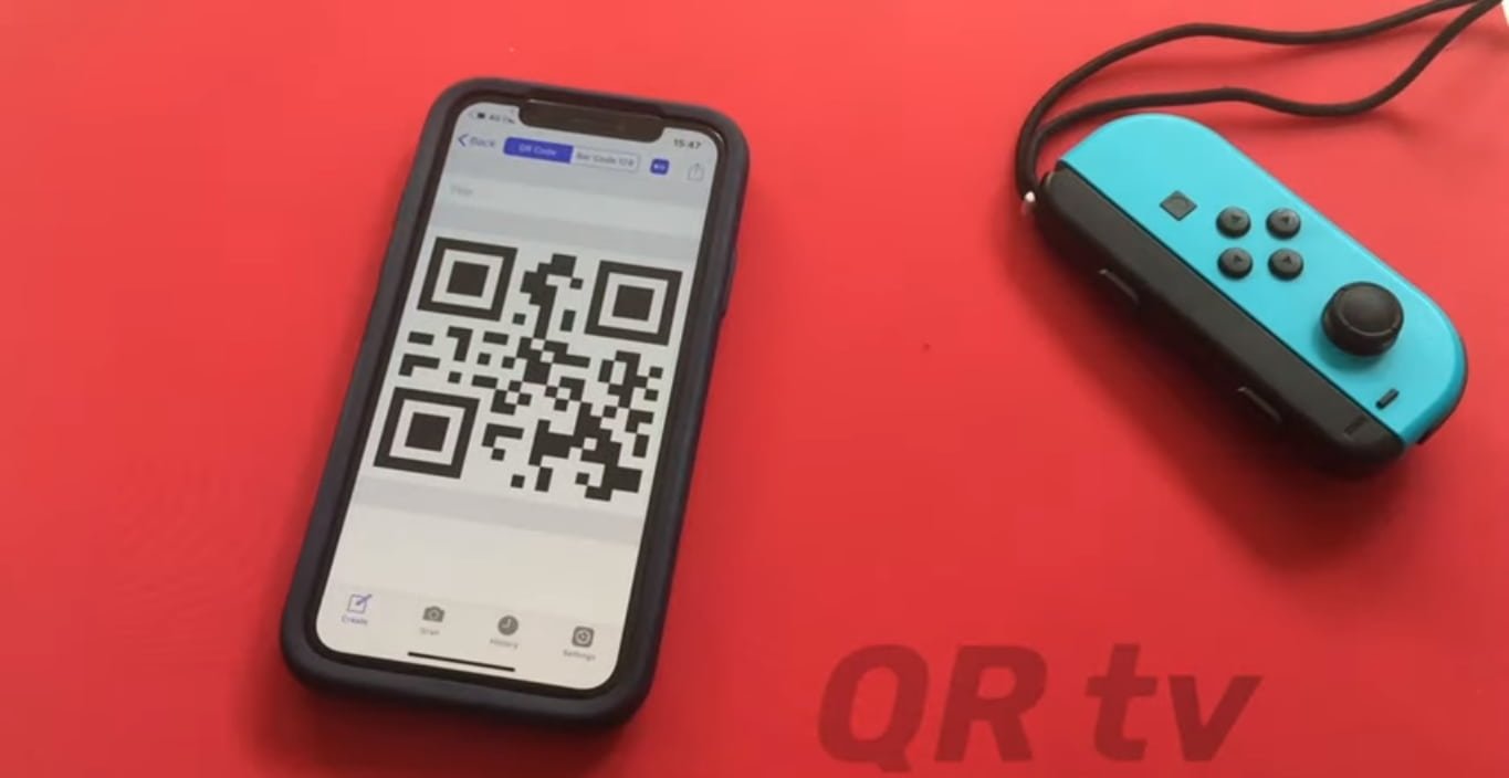 برنامج صانع الباركود QR للايفون مجانا