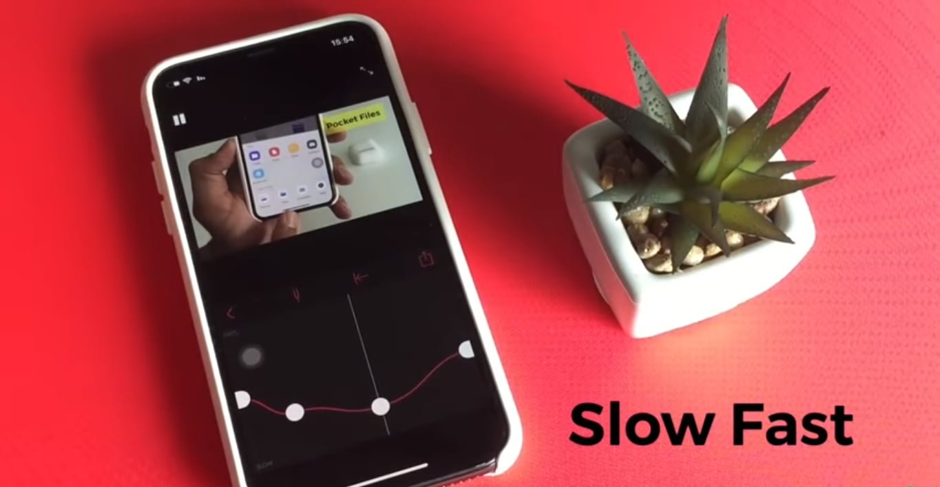 برنامج للتحكم في سرعة الفيديو للايفون