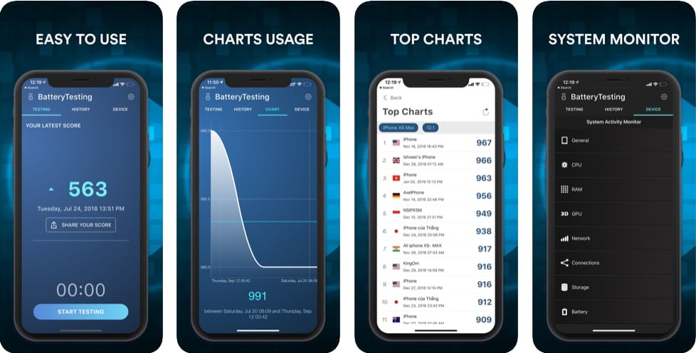 تحميل برنامج اختبار صحة البطارية للايفون