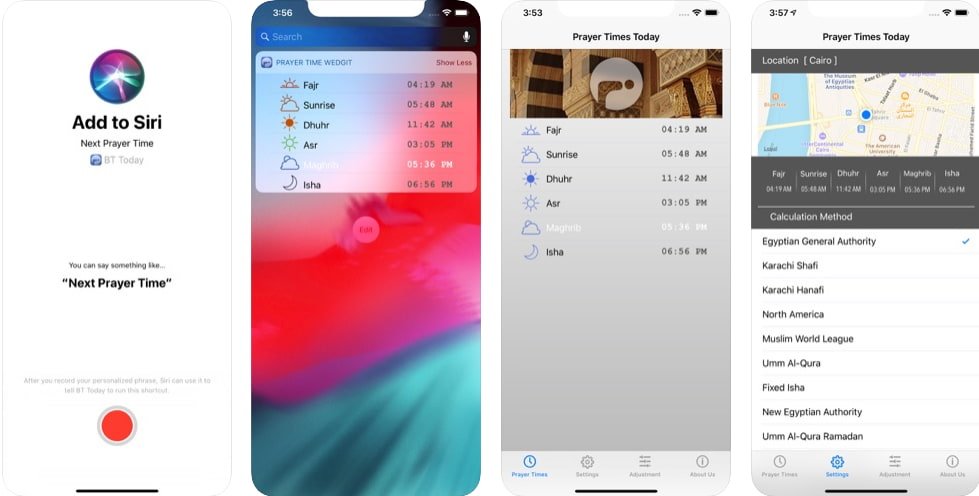 تحميل برنامج مواقيت الصلاة بدون نت للايفون