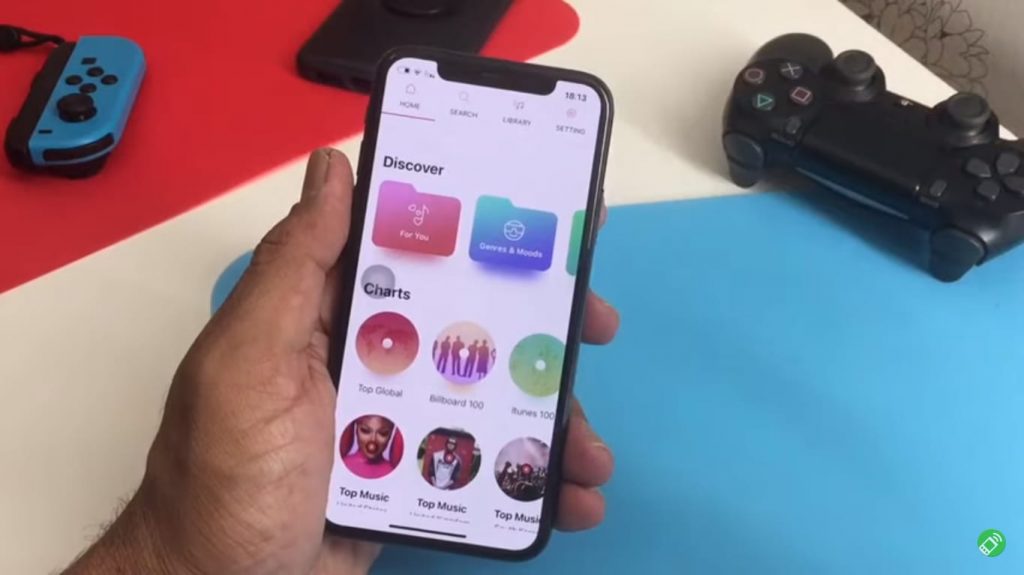 برنامج تشغيل وبحث وتحميل اغاني للايفون