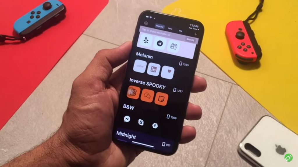 برنامج ثيمات مجانية للايفون