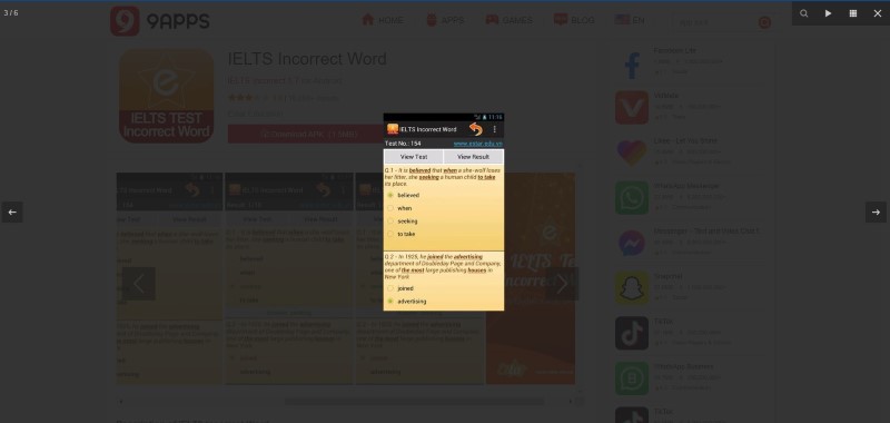 واحد من أفضل تطبيقات التوفل المجانية