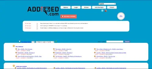 Addic7ed هو مواقع تحميل ترجمة افلام عربية وأجنبية مختلفة