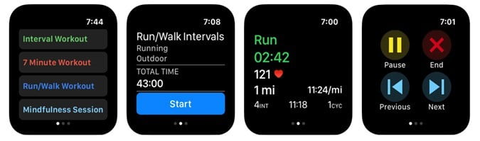 افضل برنامج تمارين رياضية لساعات ايفون