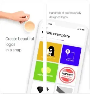Hatchful Logo Maker هو برنامج تصميم لوجوهات للايفون