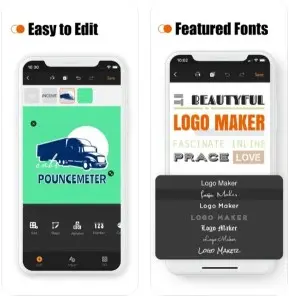 Logo Maker: Watermark هو أفضل برنامج تصميم شعارات مجاناً للايفون
