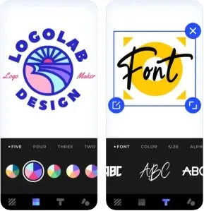 Logo Creator هو برنامج تصميم لوجوهات بسيط للايفون