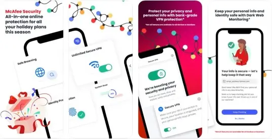 McAfee Security هو أقوى برنامج حماية للايفون والايباد