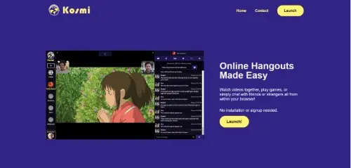 Kosmi هو بديل موقع الأرنب الرائع والذي يقدم لك تجربة مختلفة