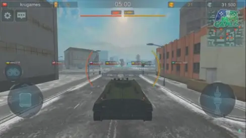 Modern Tanks هي لعبة دبابات حربية حقيقية للأيفون والاندرويد