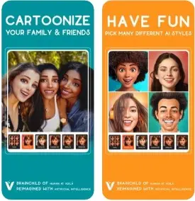 Voila AI Artist هو أقوى برنامج تحويل الصور إلى كرتون وبشكل مجاني