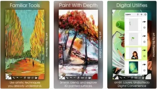 ArtRage هو تطبيق رسم أكثر من رائع، حيث يمكنك عمل الكثير من المهام