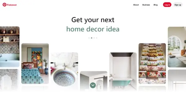 Pinterest هي شبكة اجتماعية أمريكية لنشر الصور وإمكانية البحث عن طريق الصور