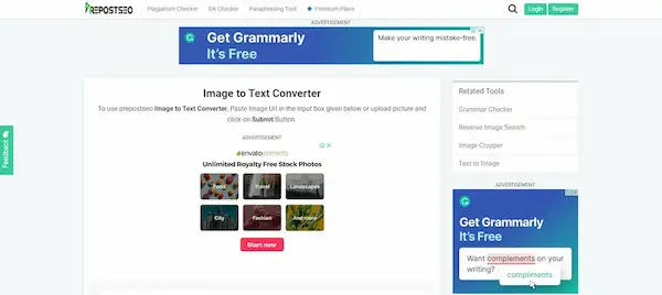 موقع تحويل الصورة إلى نص قابل للتعديل يدعم اللغة العربية