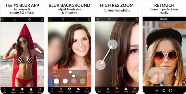 Blur Photo Effect Background هو تطبيق تغبيش الصور رقم واحد على ابل ستور