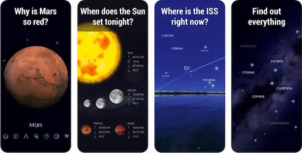 Star Walk 2 واحد من أفضل برنامج فضاء ونجوم للايفون والاندرويد