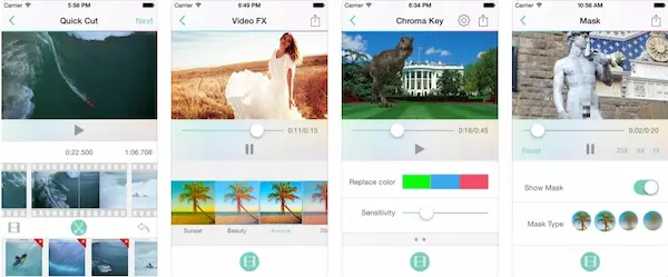 Video Toolbox Movie Maker هو برنامج تغبيش الفيديو للايفون