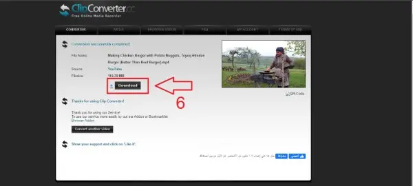 ClipConverter هو واحد من أقوى مواقع تحميل من اليوتيوب