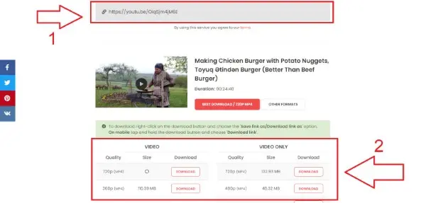 YouTubemp4 هو موقع تحميل فيديوهات اليوتيوب