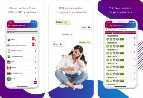 Numero eSIM هو تطبيق أرقام وهمية مجاني يقدم لك العديد المميزات الرائعة والمثيرة للاهتمام