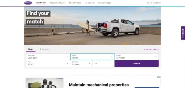 Cars هو أفضل موقع بيع سيارات من وجهة نظري الشخصية