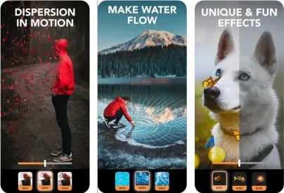 Motionleap هو أفضل برنامج تحريك الصور للايفون