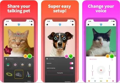 My Talking Pet هو تطبيق تحريك الصور وجعلها تتكلم