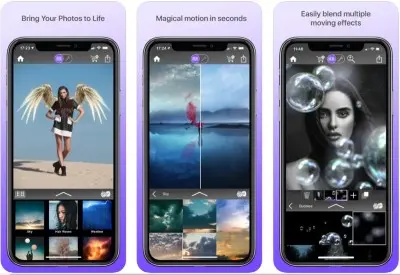 Werble هو برنامج تحريك الصور الثابتة للايفون