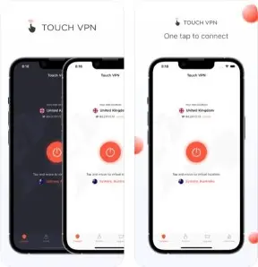 Touch VPN هو أقوى برنامج VPN متاح على أجهزة الايفون والاندرويد