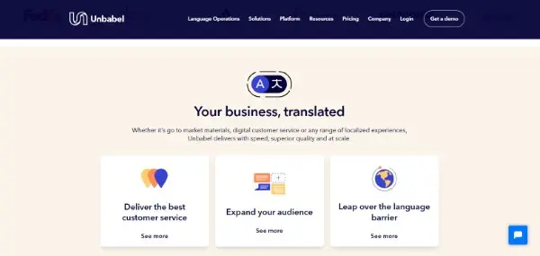 Unbabel هي منصة ترجمة بشرية تعمل بالذكاء الاصطناعي